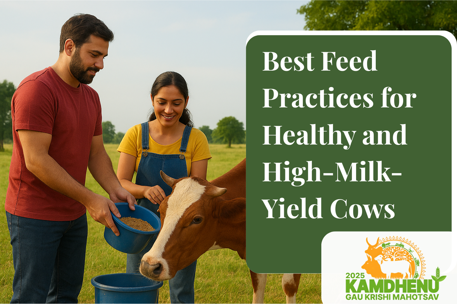 Best Feed Practices for Healthy and High-Milk-Yield Cows